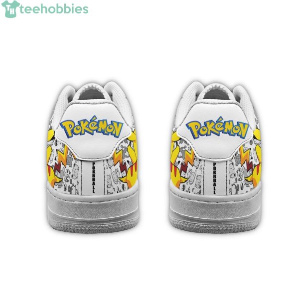 Pikachu Pokemon Lover Air Force Shoes For Fansproduct photo 3