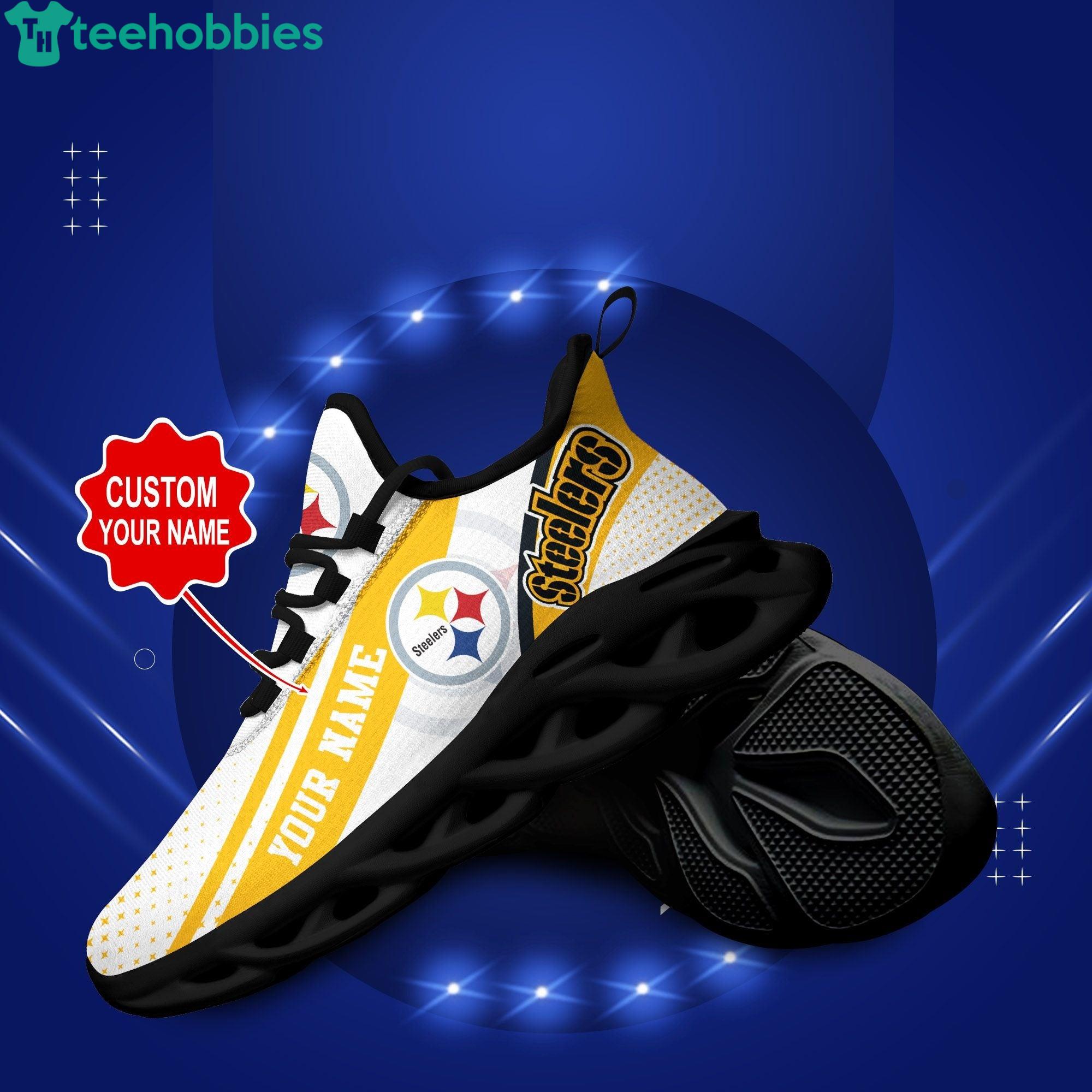 Pittsburgh Steelers Ultra Cool Max Soul Shoes Running Shoes For Men And  Women