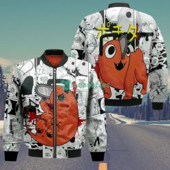 Pochita All Over Printed 3D Shirt Custom Manga Style Chainsaw Man Anime Fans Product Photo 4