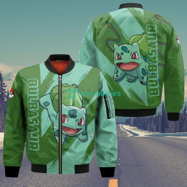Pokemon Bulbasaur All Over Printed 3D Shirt Anime Fans Product Photo 4
