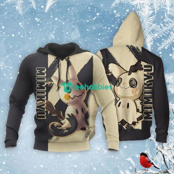 Pokemon Mimikyu Lover All Over Printed 3D Shirt Anime Fans Product Photo 3