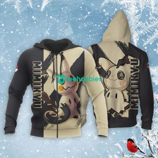 Pokemon Mimikyu Lover All Over Printed 3D Shirt Anime Fans Product Photo 1