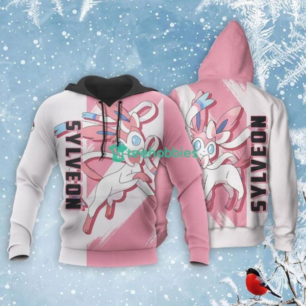 Pokemon Sylveon Lover All Over Printed 3D Shirt Anime Fans Product Photo 3