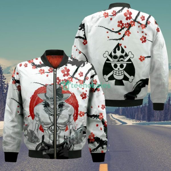 Portgas D. Ace All Over Printed 3D Shirt Custom Japan Style One Piece Anime Fans Product Photo 4