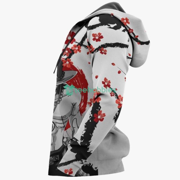 Portgas D. Ace All Over Printed 3D Shirt Custom Japan Style One Piece Anime Fans Product Photo 6