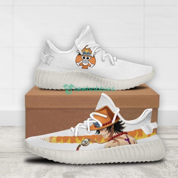 Portgas D Ace Custom 1Piece Anime Yeezy Shoes For Fans Product Photo 2