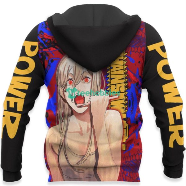 Power All Over Printed 3D Shirt Custom Chainsaw Man Anime Fans For Fans Product Photo 5