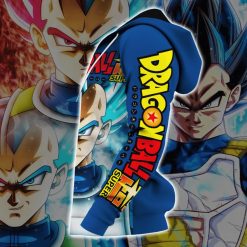 Prince Vegeta Zip All Over Printed 3D Shirt Cosplay Dragon Ball Anime Fans Fan Gift Product Photo 3