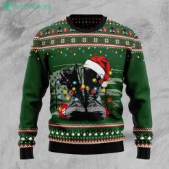 Proud Veterans Ugly Christmas Holiday Sweater Product Photo 1