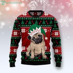 Pug Cute Dog Lover Best Gift Ugly Christmas Sweater Product Photo 1