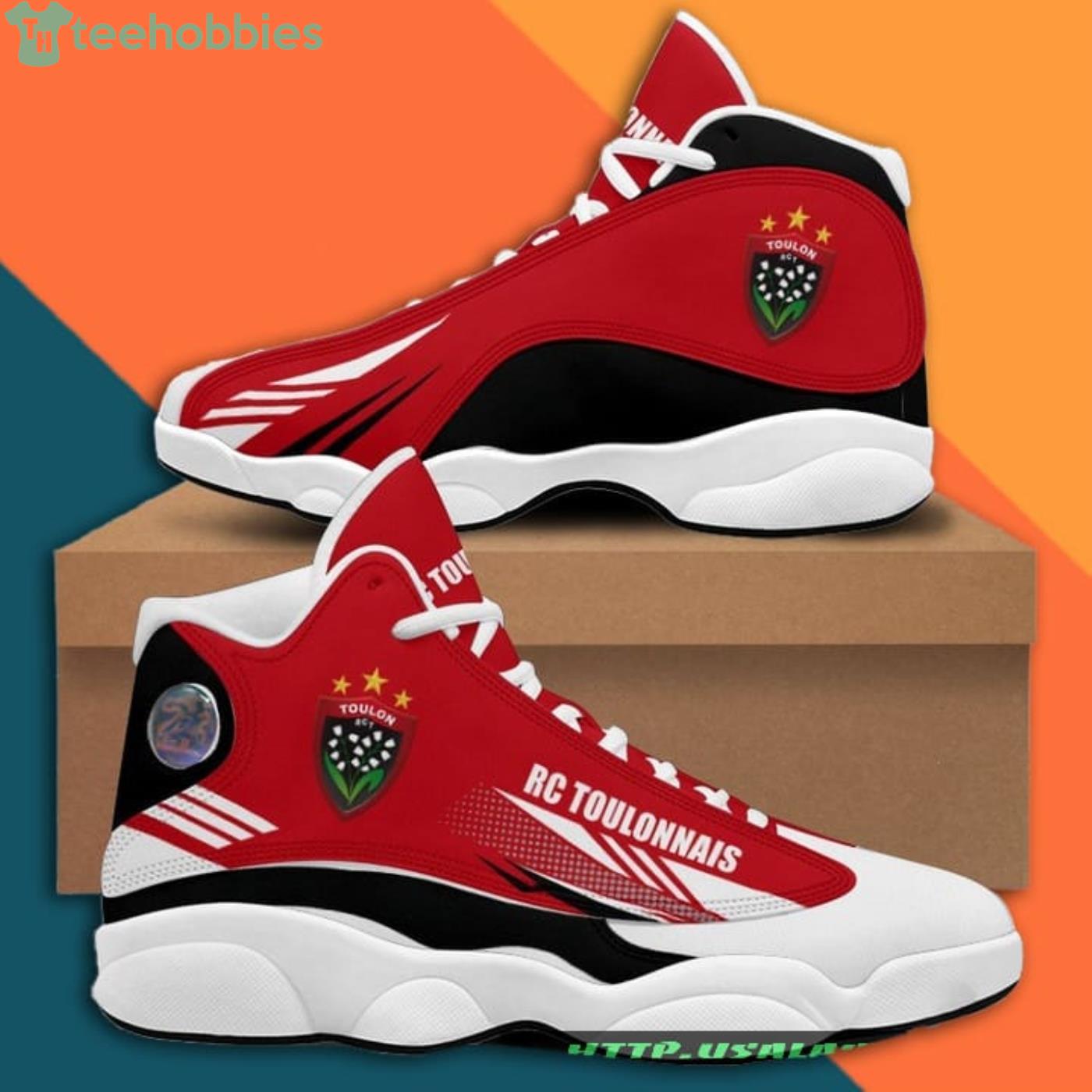 RC Toulonnais Rugby Union Air Jordan 13 Sneaker Shoes Product Photo 4 RC Toulonnais Rugby Union Air Jordan 13 Sneaker Shoes Product Photo 4