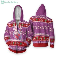 Re Zero Custom Ram Anime Fans Ugly Christmas Sweater Hoodie Product Photo 2