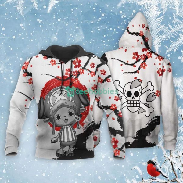 Red Tony Chopper All Over Printed 3D Shirt Custom Japan Style One Piece Anime Fans Product Photo 3