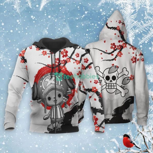 Red Tony Chopper All Over Printed 3D Shirt Custom Japan Style One Piece Anime Fans Product Photo 1