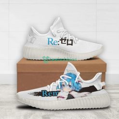 Rem Custom Re Zero Anime Yeezy Shoes For Fans Product Photo 2