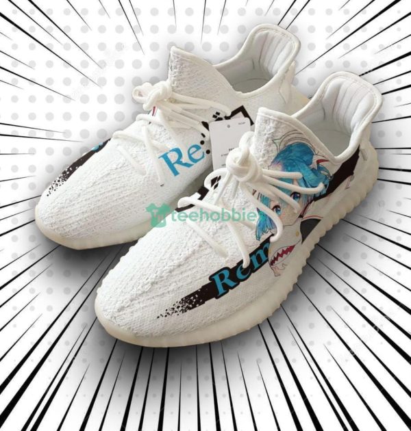Rem Custom Re Zero Anime Yeezy Shoes For Fans Product Photo 1