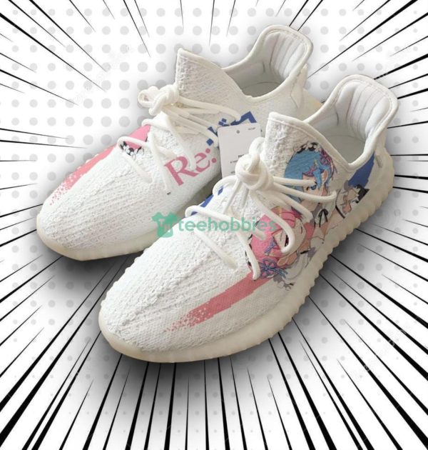 Rem x Ram Custom Re Zero Anime Yeezy Shoes For Fans Product Photo 1