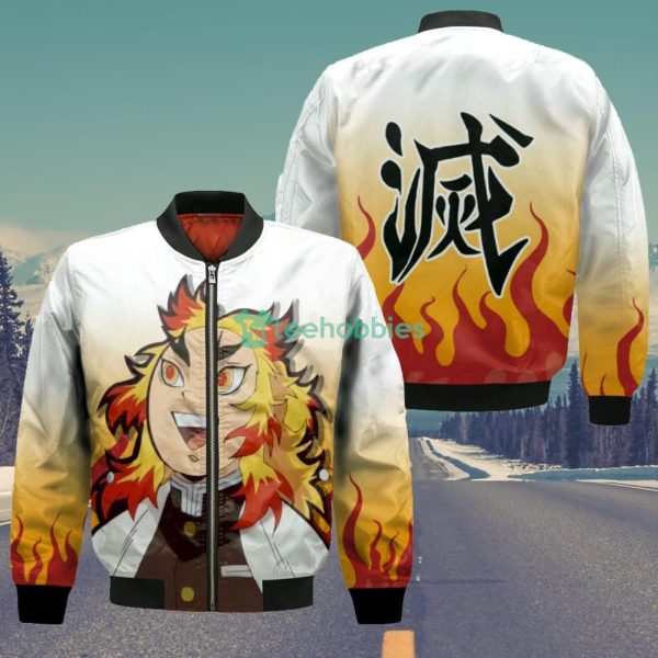 Rengoku All Over Printed 3D Shirt Custom Kimetsu Anime Fans Funny Style Product Photo 4