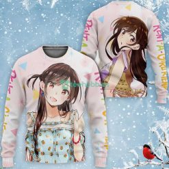 Rent A Girlfriend Ichinose Chizuru All Over Printed 3D Shirt Anime Fans Product Photo 2