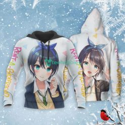 Rent A Girlfriend Ruka Sarashina All Over Printed 3D Shirt Anime Fans Product Photo 3