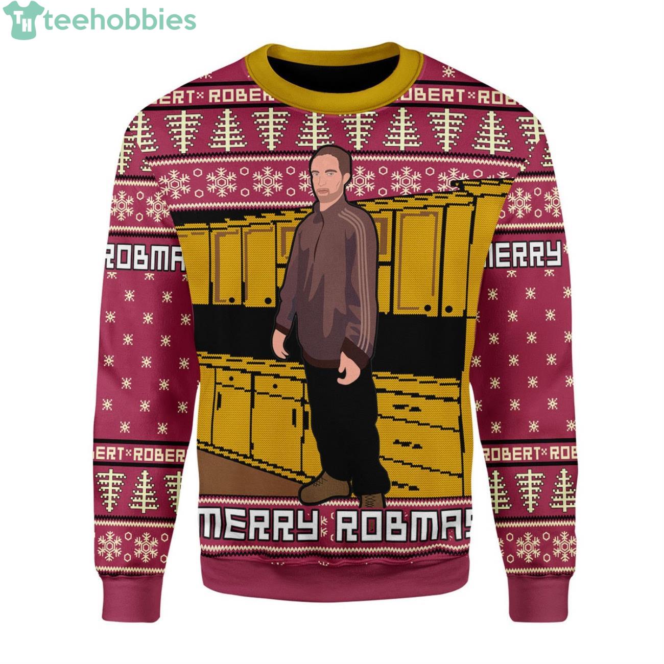 Robert Pattinson Kitchen Meme Swweater Ugly Christmas Sweater Product Photo 1 Robert Pattinson Kitchen Meme Swweater Ugly Christmas Sweater Product Photo 1