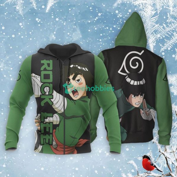 Rock Lee All Over Printed 3D Shirt Custom Anime Fans Naruto Product Photo 1