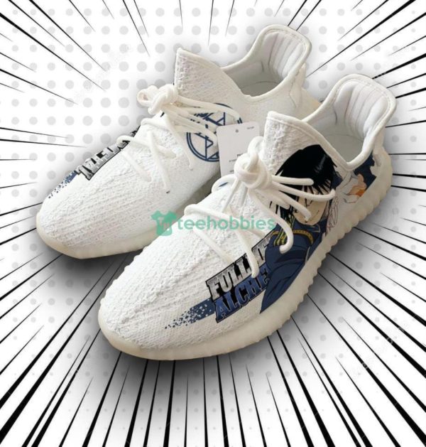 Roy Mustang Custom Fullmetal Alchemist Anime Yeezy Shoes For Fans Product Photo 1