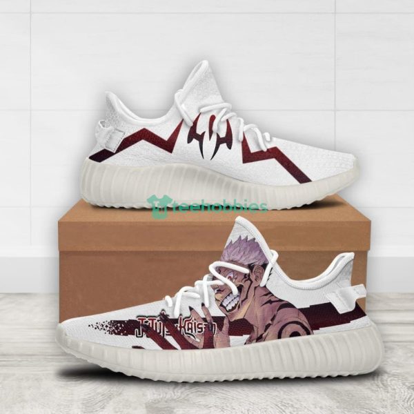 Ryomen Sukuna Custom Jujutsu Kaisen Anime Yeezy Shoes For Fans Product Photo 2