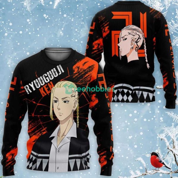 Ryuuguuji Ken All Over Printed 3D Shirt Custom Anime Fans Tokyo Revengers Product Photo 2