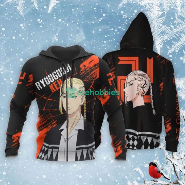 Ryuuguuji Ken All Over Printed 3D Shirt Custom Anime Fans Tokyo Revengers Product Photo 1