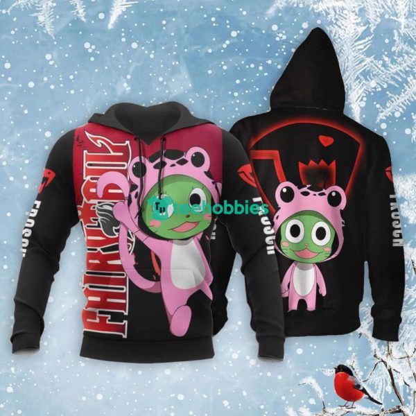Sabertooth Frosch All Over Printed 3D Shirt Fairy Tail Anime Fans Product Photo 3