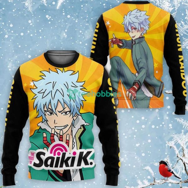 Saiki K Shun Kaidou All Over Printed 3D Shirt Saiki K Anime Fans Product Photo 2