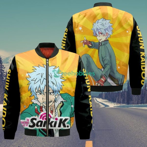 Saiki K Shun Kaidou All Over Printed 3D Shirt Saiki K Anime Fans Product Photo 4