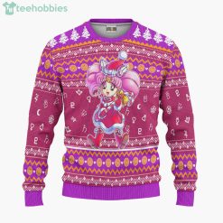 Sailor Chibi Moon Custom Sailor Moon Ugly Christmas Sweater Hoodie Product Photo 1