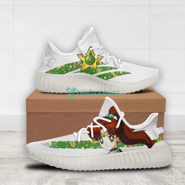Sailor Jupiter Custom Sailor Moon Anime Yeezy Shoes For Fans Product Photo 2