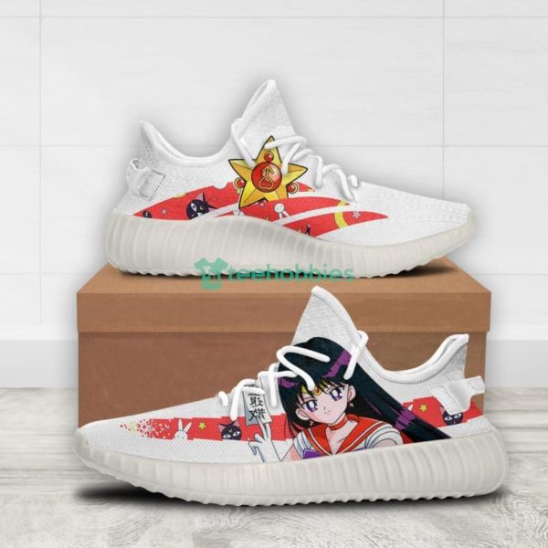Sailor Mars Custom Sailor Moon Anime Yeezy Shoes For Fans Product Photo 2