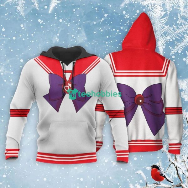 Sailor Mars Uniform All Over Printed 3D Shirt Sailor Moon Anime Fans Product Photo 3