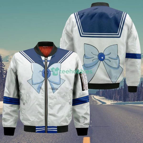 Sailor Mercury Uniform All Over Printed 3D Shirt Sailor Moon Anime Fans Product Photo 4