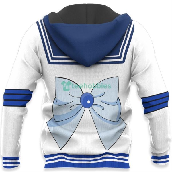 Sailor Mercury Uniform All Over Printed 3D Shirt Sailor Moon Anime Fans Product Photo 5