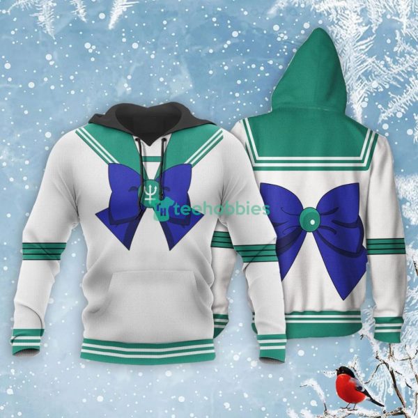 Sailor Neptune Uniform Sailor Moon Anime Fans All Over Printed 3D Shirt Product Photo 3