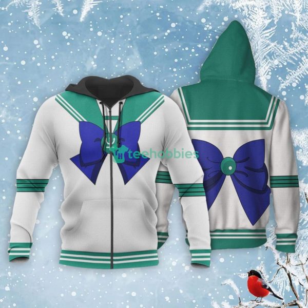 Sailor Neptune Uniform Sailor Moon Anime Fans All Over Printed 3D Shirt Product Photo 1