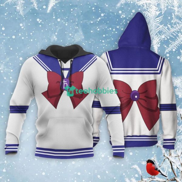 Sailor Saturn Uniform Sailor Moon Anime Fans All Over Printed 3D Shirt Product Photo 3