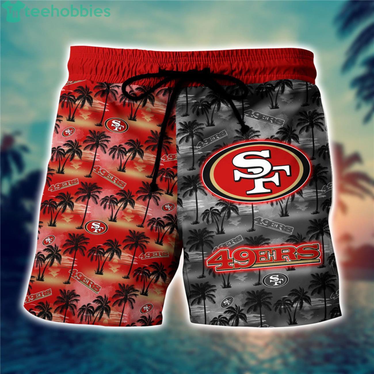 San Francisco 49ers Hawaiian Shorts Product Photo 1