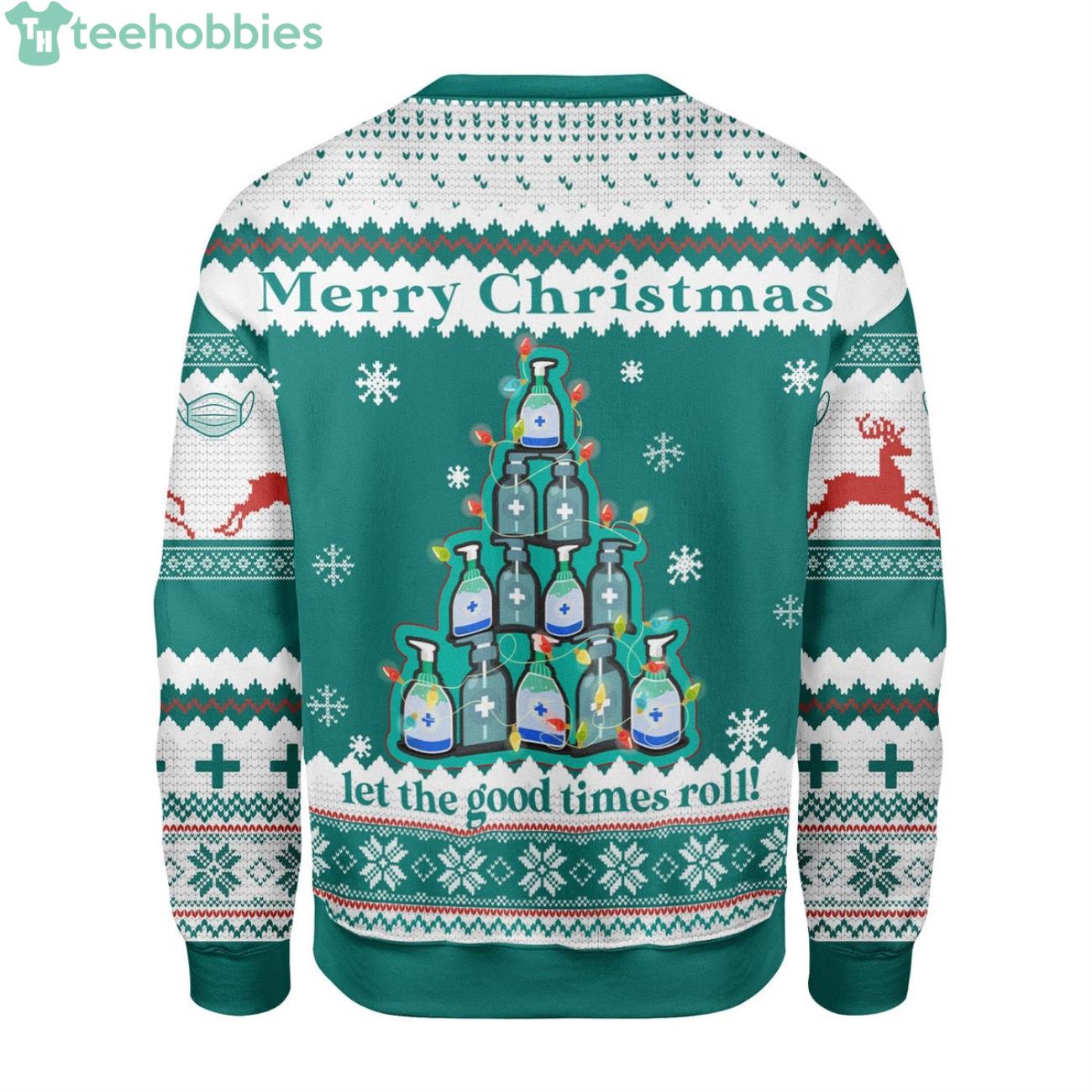 Sanitizer Ugly Christmas Sweater image Sanitizer Ugly Christmas Sweater Product Photo 2