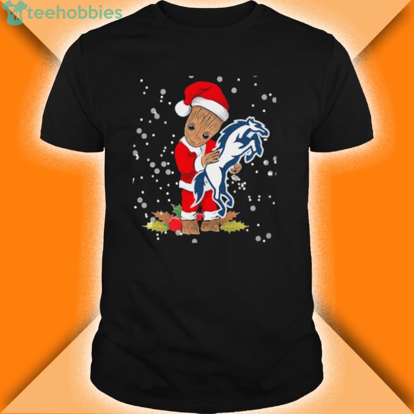 Santa Baby Groot Hug Indianapolis Colts Christmas Shirt Product Photo 1 Santa Baby Groot Hug Indianapolis Colts Christmas Shirt Product Photo 1