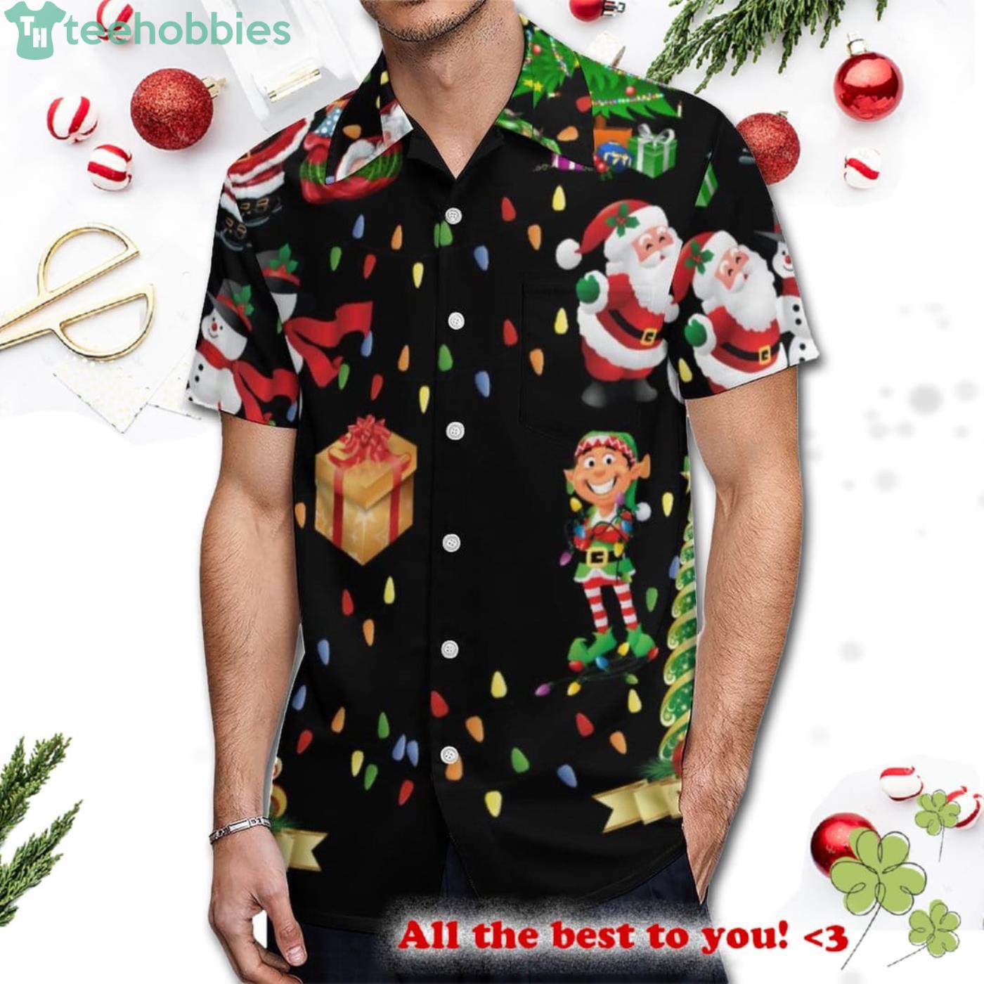 ugly hawaiian christmas shirts