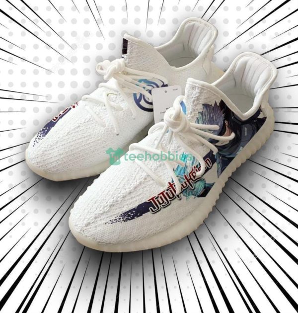 Satoru Gojo Custom Jujutsu Kaisen Anime Yeezy Shoes For Fans Product Photo 1