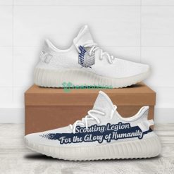 Scouting Legion Custom Attack on Titan Anime Yeezy Shoes For Fans Product Photo 2