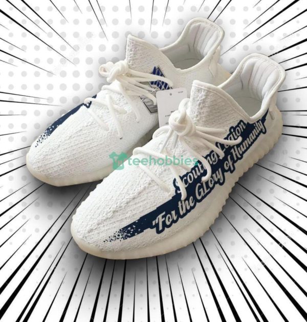 Scouting Legion Custom Attack on Titan Anime Yeezy Shoes For Fans Product Photo 1