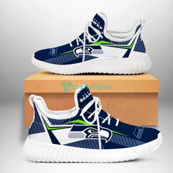 Seattle Seahawks Team Sneaker Reze Shoes For Fans Product Photo 2